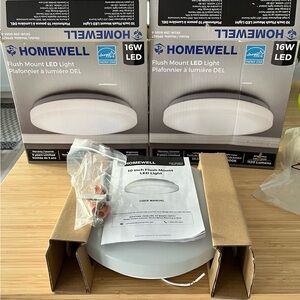 Homewell Flush Mount LED Light 10” Model #SP5627